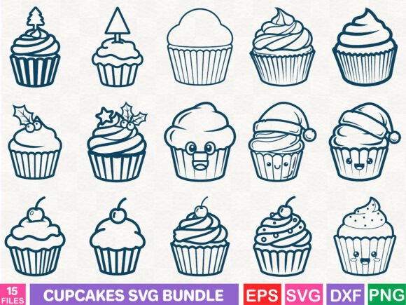 Cupcakes SVG Bundle Review