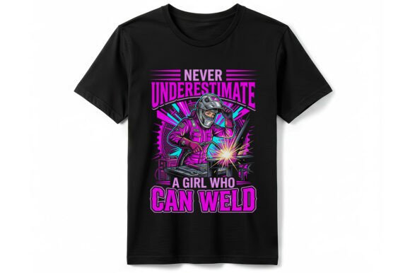 Girl Who Can Weld T-shirt