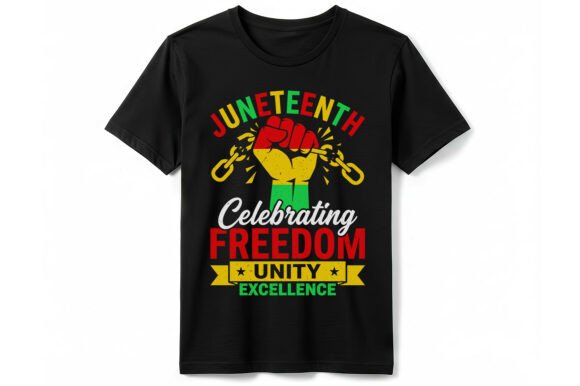 Juneteenth Freedom Unity T-Shirt