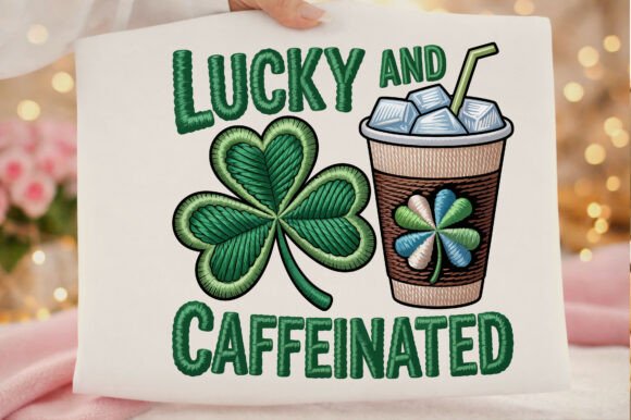 Lucky Caffeinated St Patrick’s Day Png