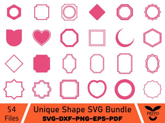 Unique Shape SVG Bundle Review